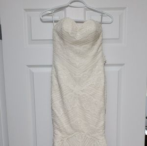 Vatana watters size 2 mermaid wedding dress O.B.O
